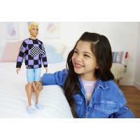 Mattel Barbie model Ken kockované srdce 5