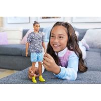 Mattel Barbie model Ken tričko s kašmírovým vzorom 30 cm 6