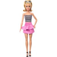 Mattel Barbie modelka Ružová sukňa a pruhovaný top 2