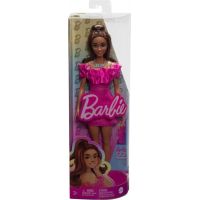 Mattel Barbie modelka Ružové šaty s volánikmi 6