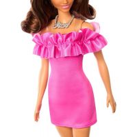 Mattel Barbie modelka Ružové šaty s volánikmi 4
