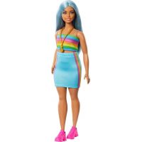 Mattel Barbie modelka Sukne a top s dúhou 2