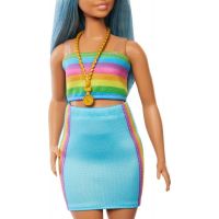 Mattel Barbie modelka Sukne a top s dúhou 4