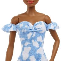 Mattel Barbie modelka džínsové šaty HBV17 4