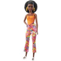 Mattel Barbie Modelka kvetinové retro 29 cm 2