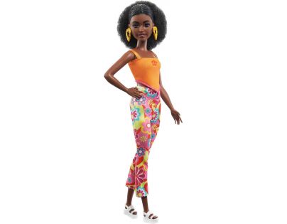 Mattel Barbie Modelka kvetinové retro 29 cm