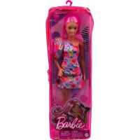 Mattel Barbie modelka kvetinové šaty na jedno rameno 6