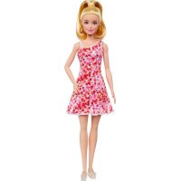 Mattel Barbie modelka Ružové kvetinové šaty 3