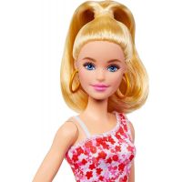 Mattel Barbie modelka Ružové kvetinové šaty 4