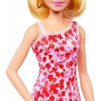 Mattel Barbie modelka Ružové kvetinové šaty 5