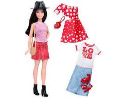 Mattel Barbie modelka s oblečky a doplňky 40