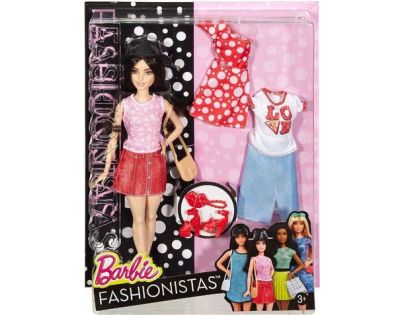 Mattel Barbie modelka s oblečky a doplňky 40