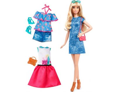 Mattel Barbie modelka s oblečky a doplňky 43
