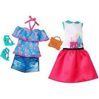 Mattel Barbie modelka s oblečky a doplňky 43 5
