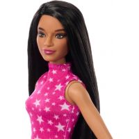 Mattel Barbie modelka sukně a růžový top s hvězdami 3