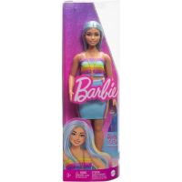 Mattel Barbie modelka tyrkysová sukně a top s duhou 6