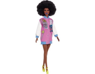 Mattel Barbie modelka v Letterman bunde