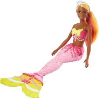 Mattel Barbie Morská panna černoška 2