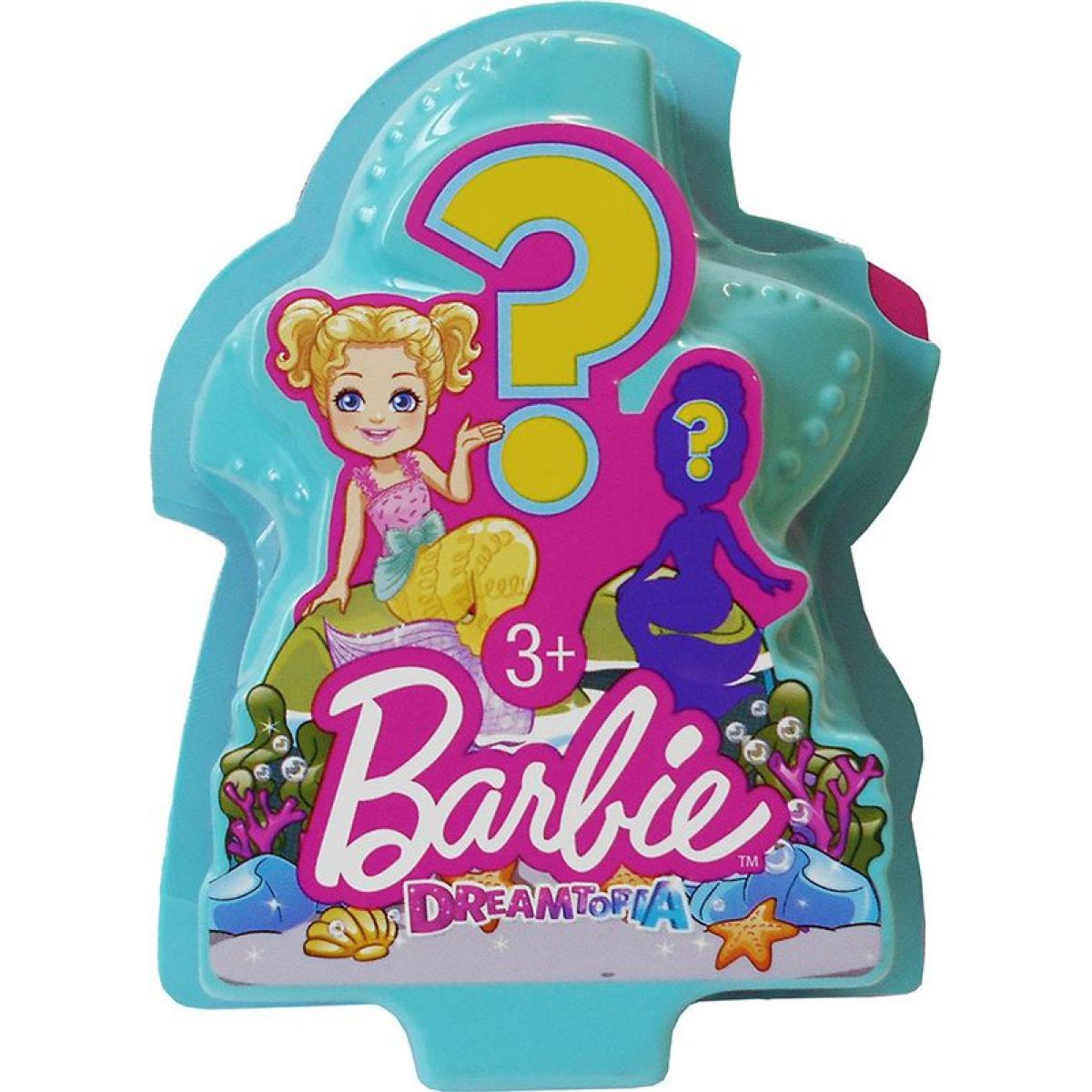 Mattel Barbie morská víla s prekvapením