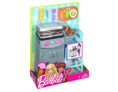 Mattel Barbie nábytek a doplňky Elektrický gril