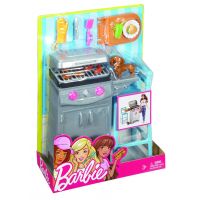Mattel Barbie nábytek a doplňky Elektrický gril 2