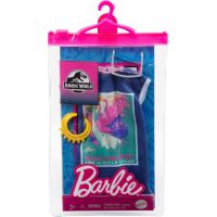 Mattel Barbie obleček 30 cm s doplňky v praktickém balení Jurský svět GRD47 3
