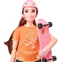 Mattel Barbie olympionička Skateboarder 2