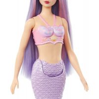 Mattel Barbie Rozprávková morská panna fialová 5