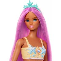 Mattel Barbie Rozprávková morská panna žltá 4