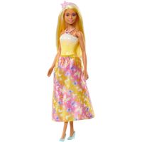 Mattel Barbie rozprávková princezná žlutorůžová 3