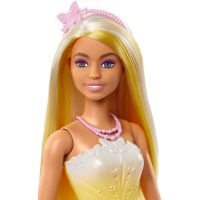Mattel Barbie rozprávková princezná žlutorůžová 4