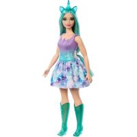 Mattel Barbie Rozprávková víla jednorožec fialová