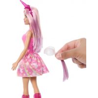 Mattel Barbie Rozprávková víla jednorožec ružová 2