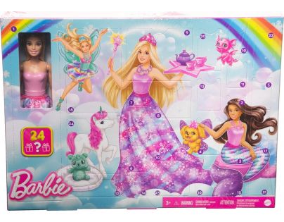 Mattel Barbie Rozprávkový Adventný kalendár 2023