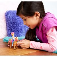 Mattel Barbie Pony a panenka Světle hnědý 4
