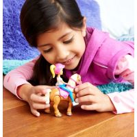 Mattel Barbie Pony a panenka Světle hnědý 5