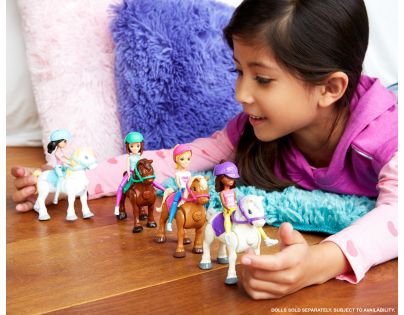 Mattel Barbie Pony a panenka Světle hnědý