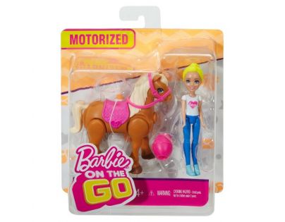 Mattel Barbie Pony a panenka Světle hnědý