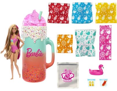 Mattel Barbie pop reveal Barbie deluxe šťavnaté ovocie - tropické smoothie