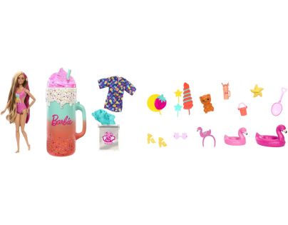 Mattel Barbie pop reveal Barbie deluxe šťavnaté ovocie - tropické smoothie