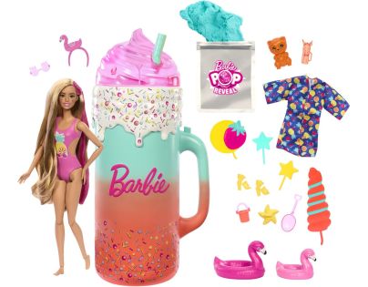 Mattel Barbie pop reveal Barbie deluxe šťavnaté ovocie - tropické smoothie