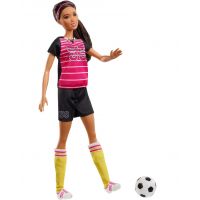 Mattel Barbie povolání 60. výročí fotbalistka 2