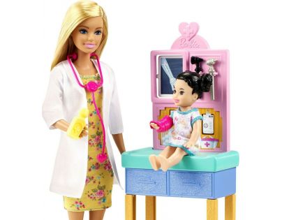 Mattel Barbie povolania herný set detská doktorka blondínka