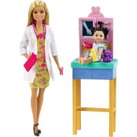 Mattel Barbie povolania herný set detská doktorka blondínka