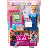 Mattel Barbie Povolanie Herný set s bábikou Učiteľka v modrých šatách 6