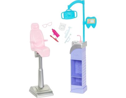 Mattel Barbie Povolanie Herný set s bábikou Zubárka blondínka - Poškodený obal