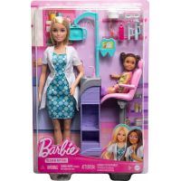 Mattel Barbie Povolanie Herný set s bábikou Zubárka blondínka 6