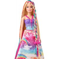 Mattel Barbie Princezná s farebnými vlasmi herný set 6