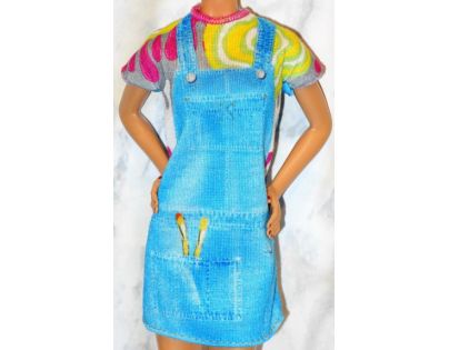 Mattel Barbie profesní oblečení DNT93 Malířka