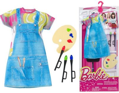 Mattel Barbie profesní oblečení DNT93 Malířka